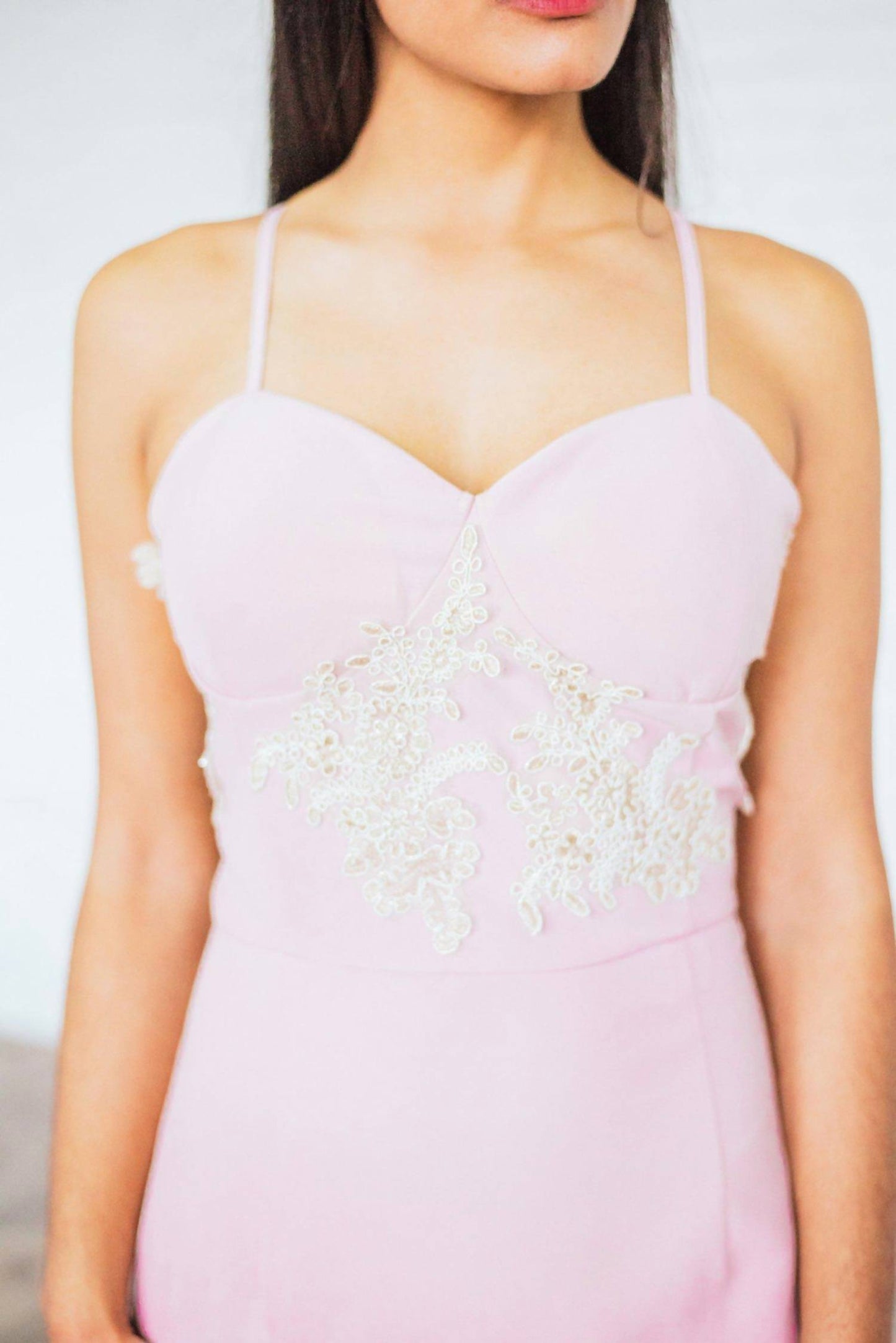 Ariti Kaziris - Lace Sweetheart Dress