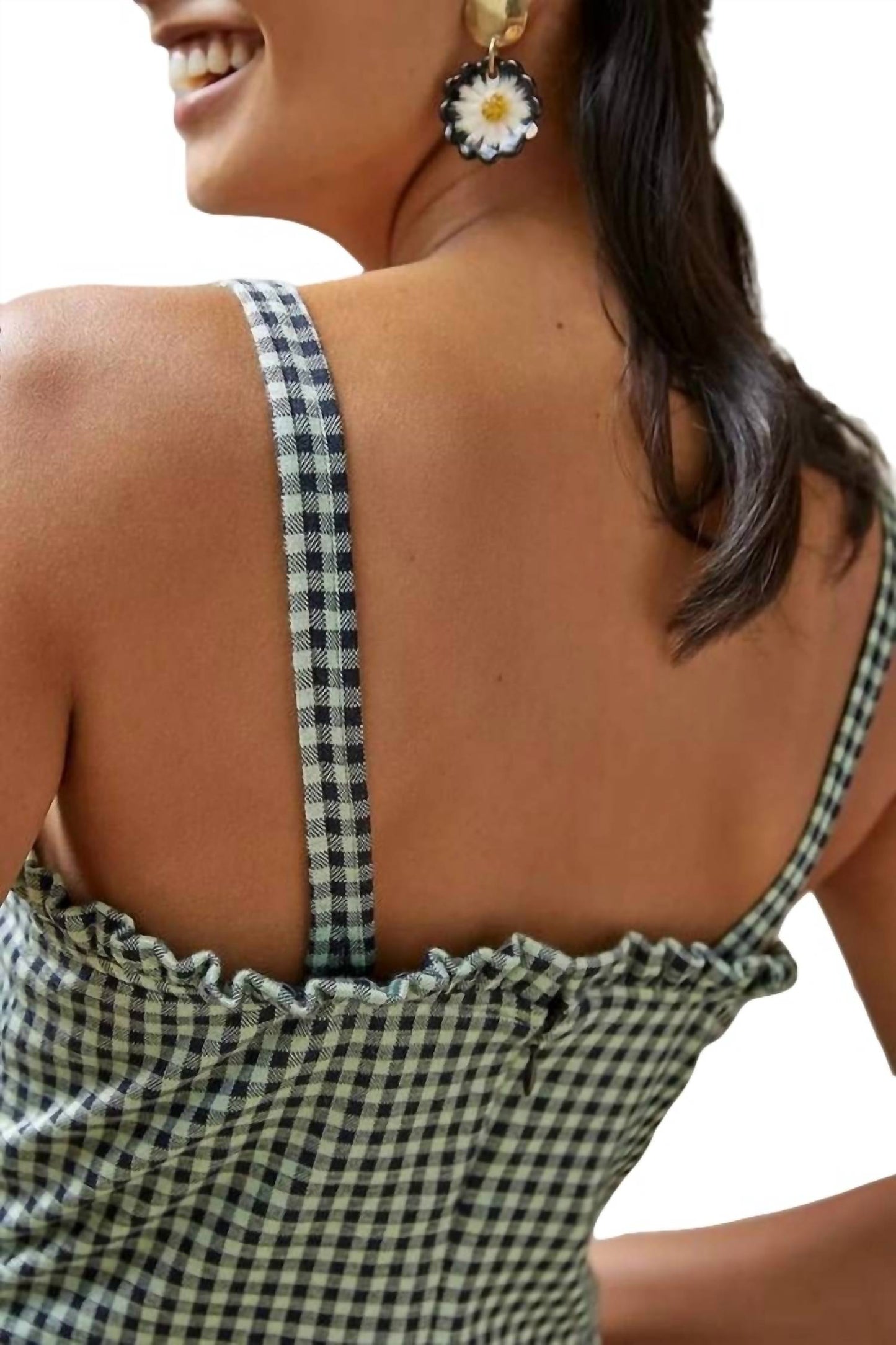Eva Franco - Gingham Sweetheart Tank