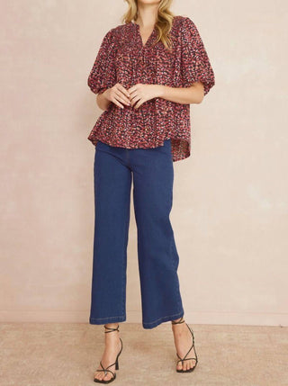 Entro - Half Sleeve Top