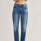Pistola - Issa Mid Rise Relaxed Straight Jeans