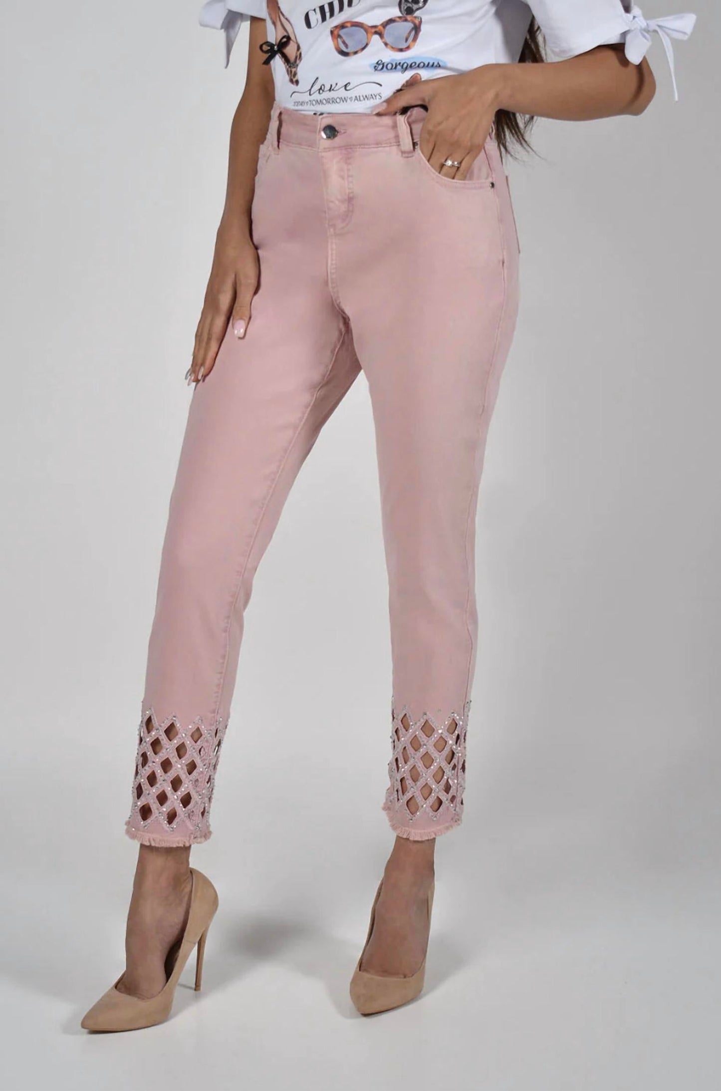 Frank Lyman - Embellished Pant