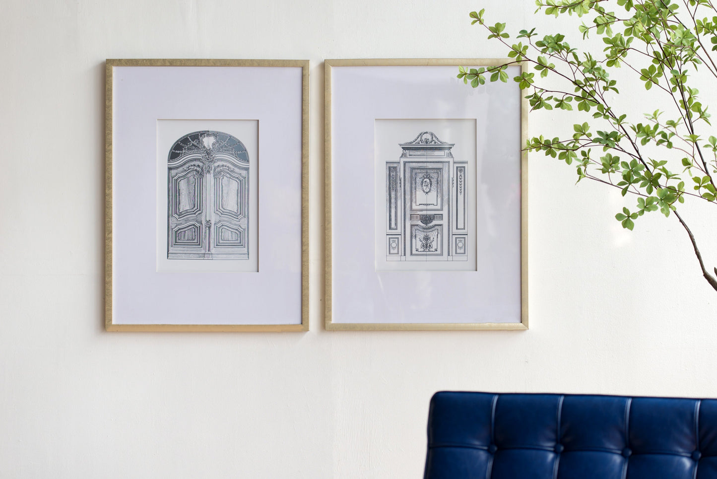 The Grand Portal™ Duo — Architectural Pencil Art Prints