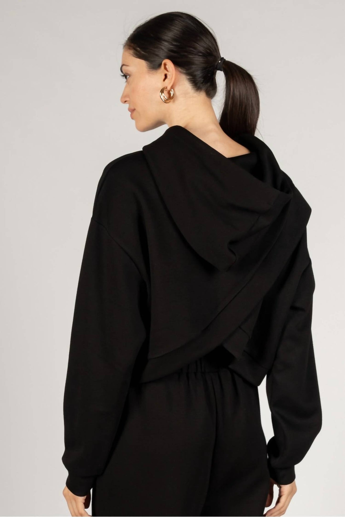 P.Cill - Butter Modal Cropped Hoodie