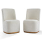 Modern Indoor Dining Chair Set of 2