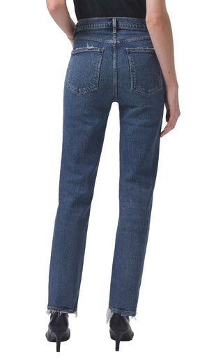 Agolde - High Rise Stovepipe Jeans
