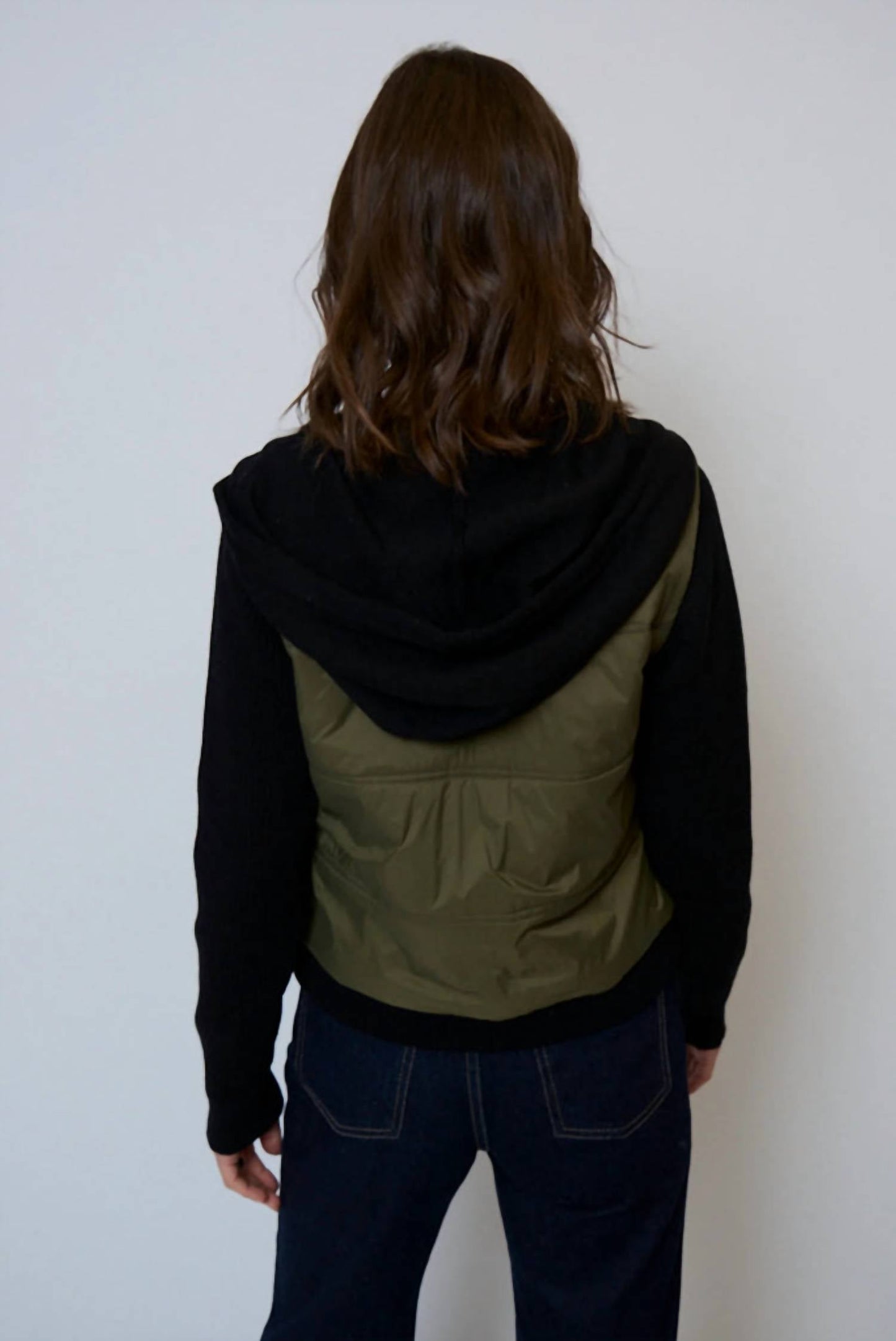 Central Park West - BRADY HOODED SWEATER SLEEVE JACKET