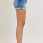 Judy Blue - Mid Rise Slim Shorts