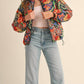 &Merci - Floral Puff Bomber Jacket
