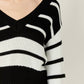 English Factory - V-neck Striped Sweater