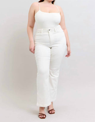 Judy Blue - Side Slit Bootcut Jeans