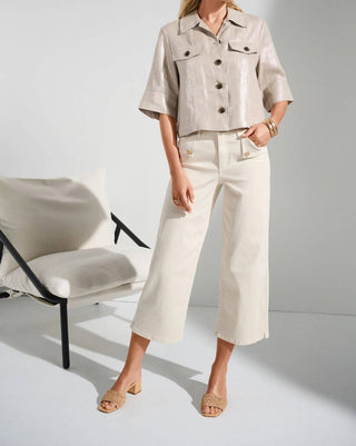 Joseph Ribkoff - Mid-rise Wide-leg Trousers