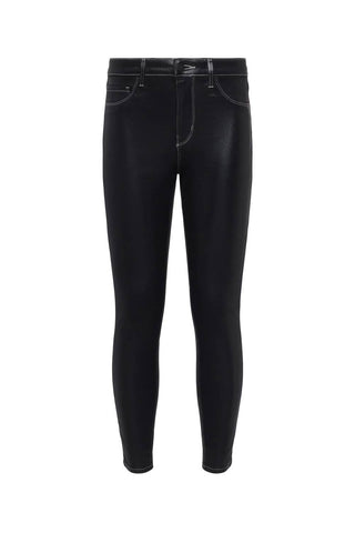 L'Agence - Margot High Rise Mix Stitch Skinny Jeans
