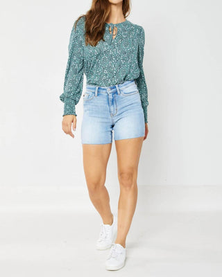 Judy Blue - Light Wash High Waist Shorts