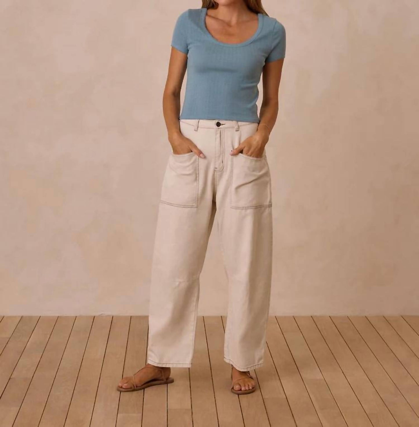 Rylee + Cru - Pointelle Tee