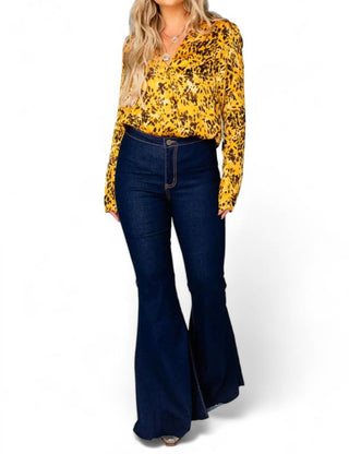 Buddylove - Melissa Surplice Long Sleeve Bodysuit