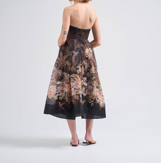 Zimmermann - Illuminate Draped Midi Dress