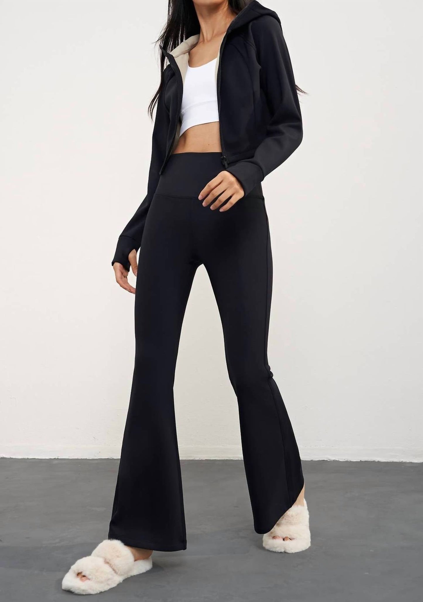 91Thelabel - LuminaLuxe Fleece Active Jacket