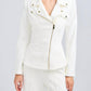Generation Love - Selah Crepe Moto Jacket