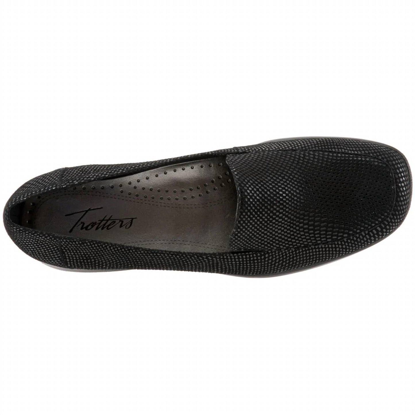 Trotters - Women's Jenn Mini Dots Patent Suede Leather Shoes