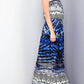143 Story - Aztec Strapless Maxi Dress