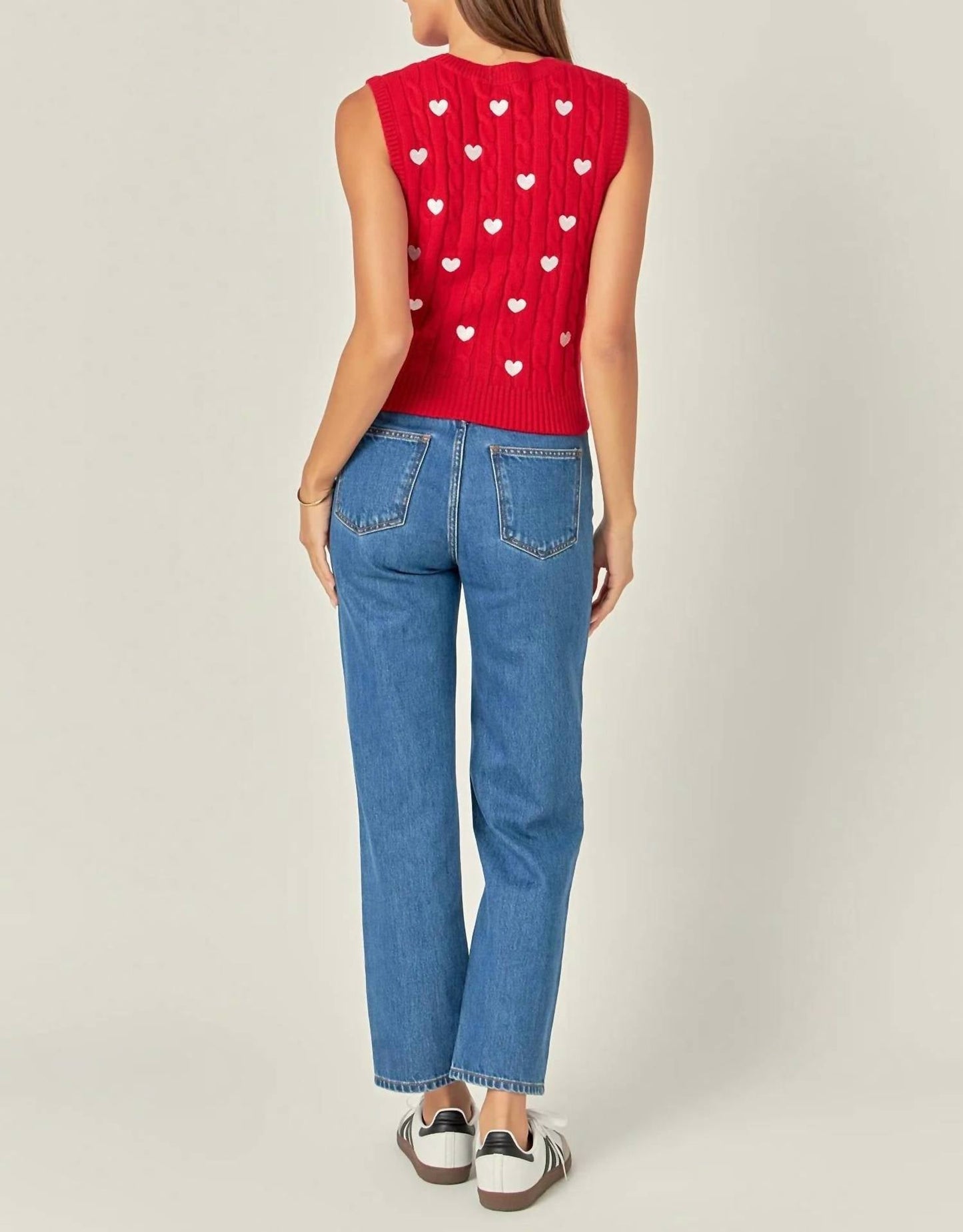 2.7 August Apparel - Julie Heart Vest Top