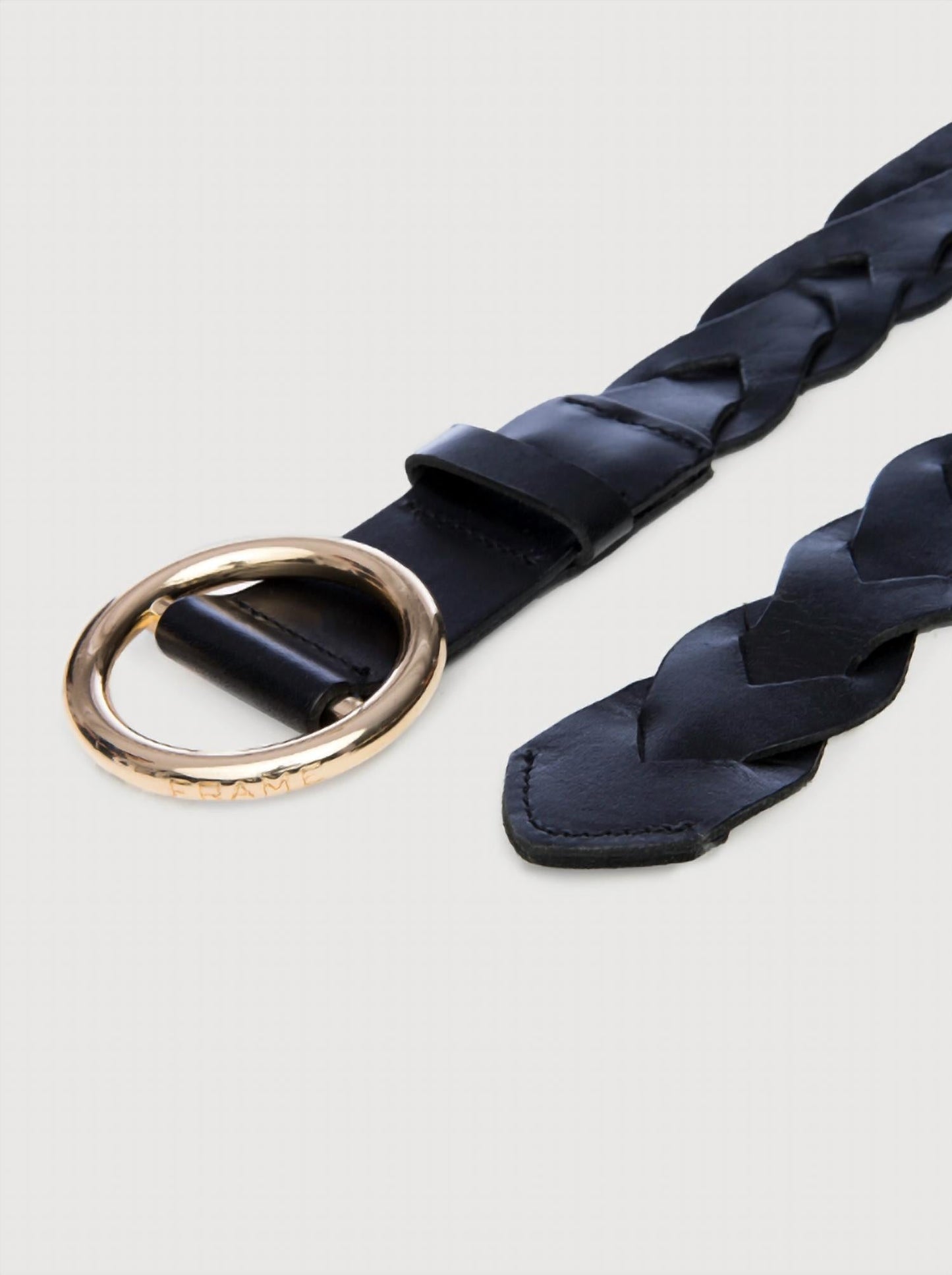 Frame - Women's Braided O Ring Wrap Belt