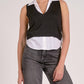 Elan - Orly Sweater Vest Top