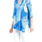 Clara Sunwoo - Asymmetrical Watercolor Tunic Top