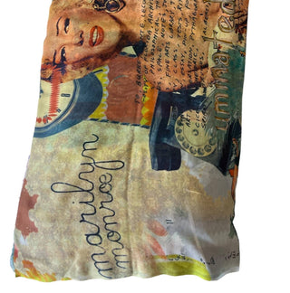 The Gray Crab - Women's Marilyn Monroe Linen Scarf
