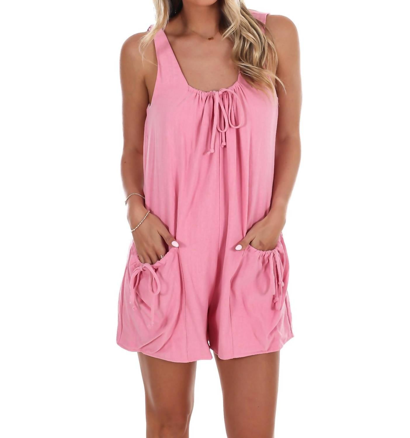 Caramela - Take A Moment Linen Romper