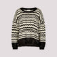 Apricot - Skyline Stripe Sweater