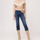 Fifteen Twenty - Fringe Long Sleeve Sweater