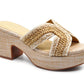 Chocolat Blu - Women's Gen Raffia Sandal
