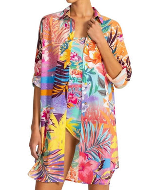 Johnny Was - Button Down Shirt Dress