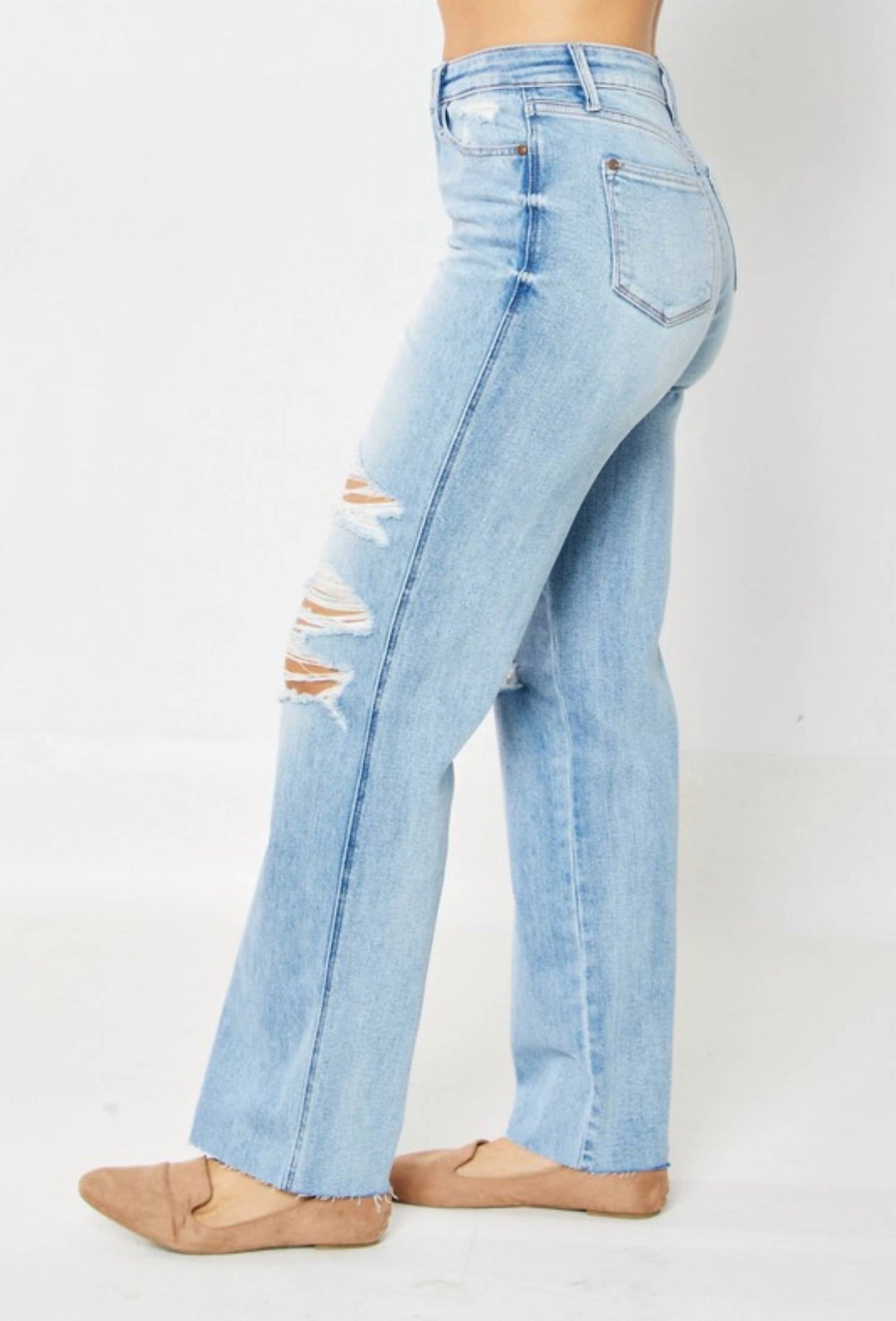 Judy Blue - High Waisted 90s Straight Jeans