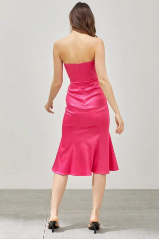 Do+Be - Tube Trumpet Midi Dress