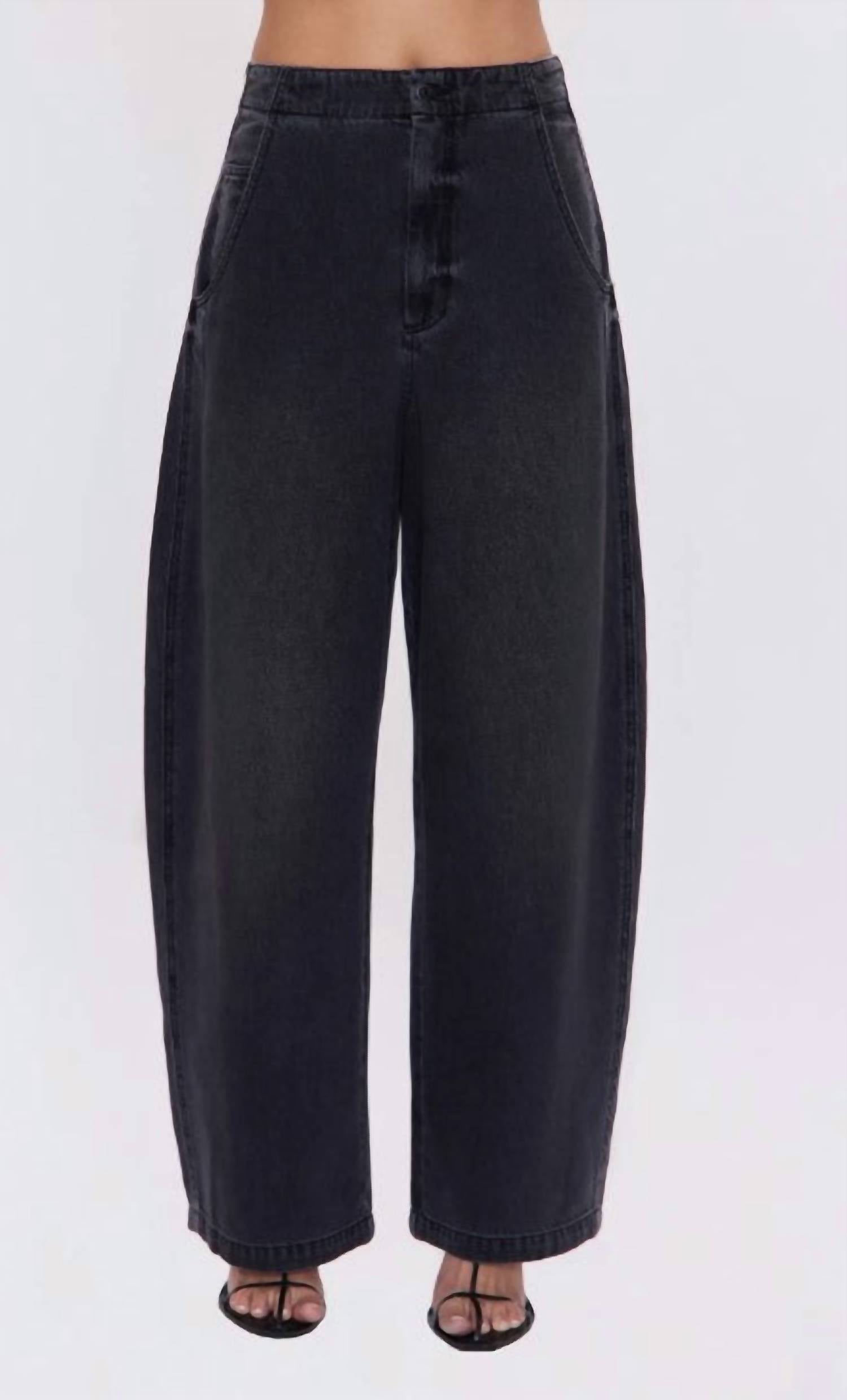 Pistola - Women's Lottie High Rise Relaxed Bowed Leg Pants