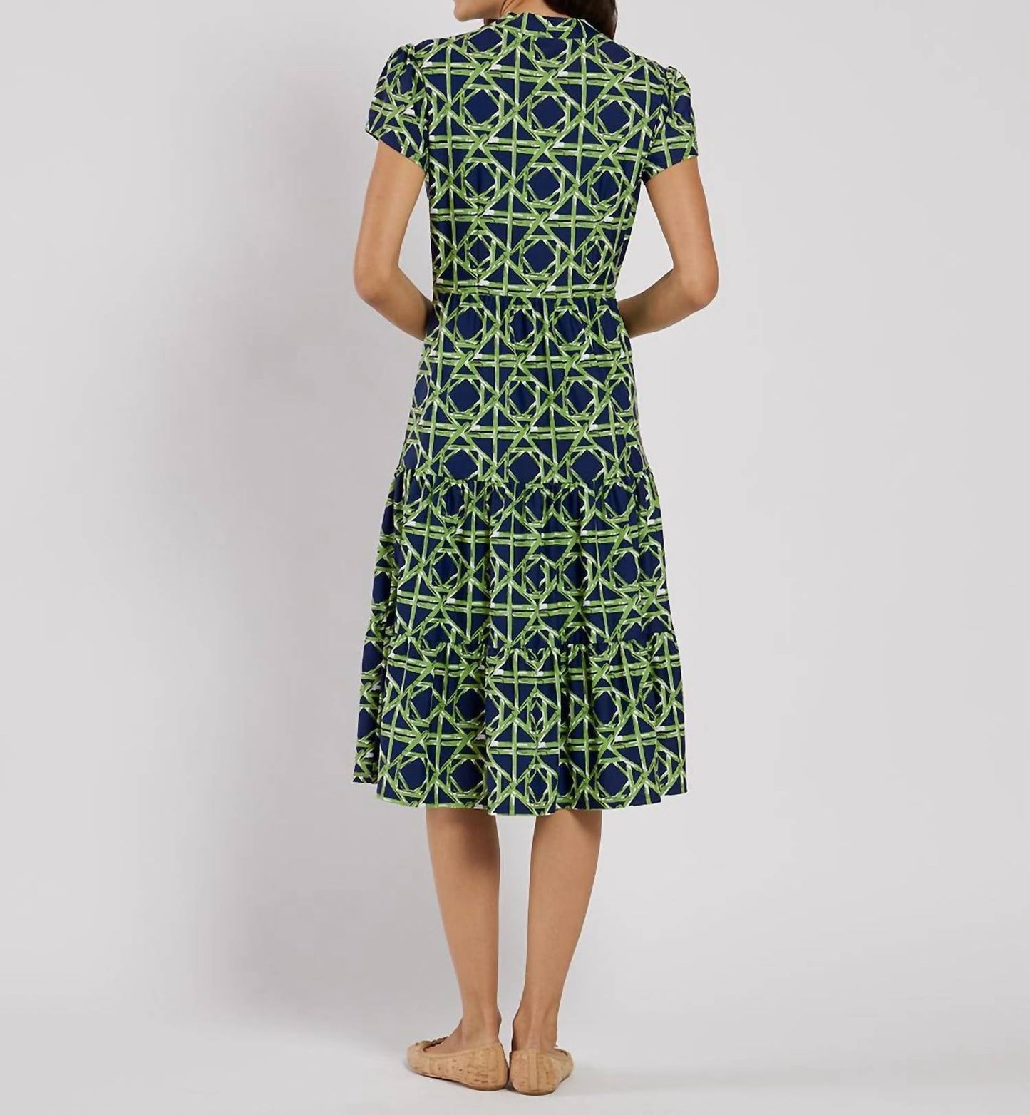 Jude Connally - Libby Short Sleeve Midi Dress