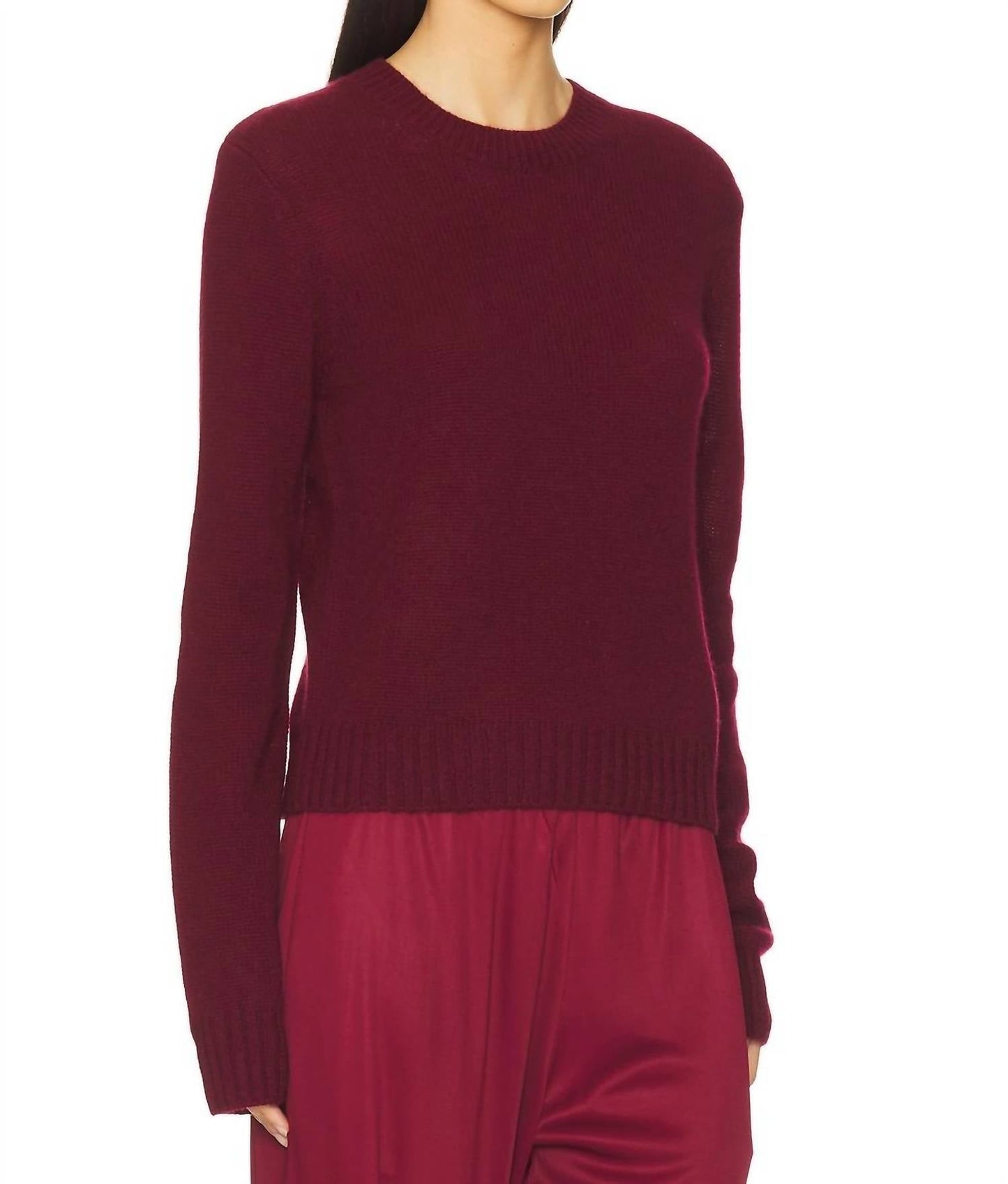 Enza Costa - Cashmere Easy Long Sleeve Crew