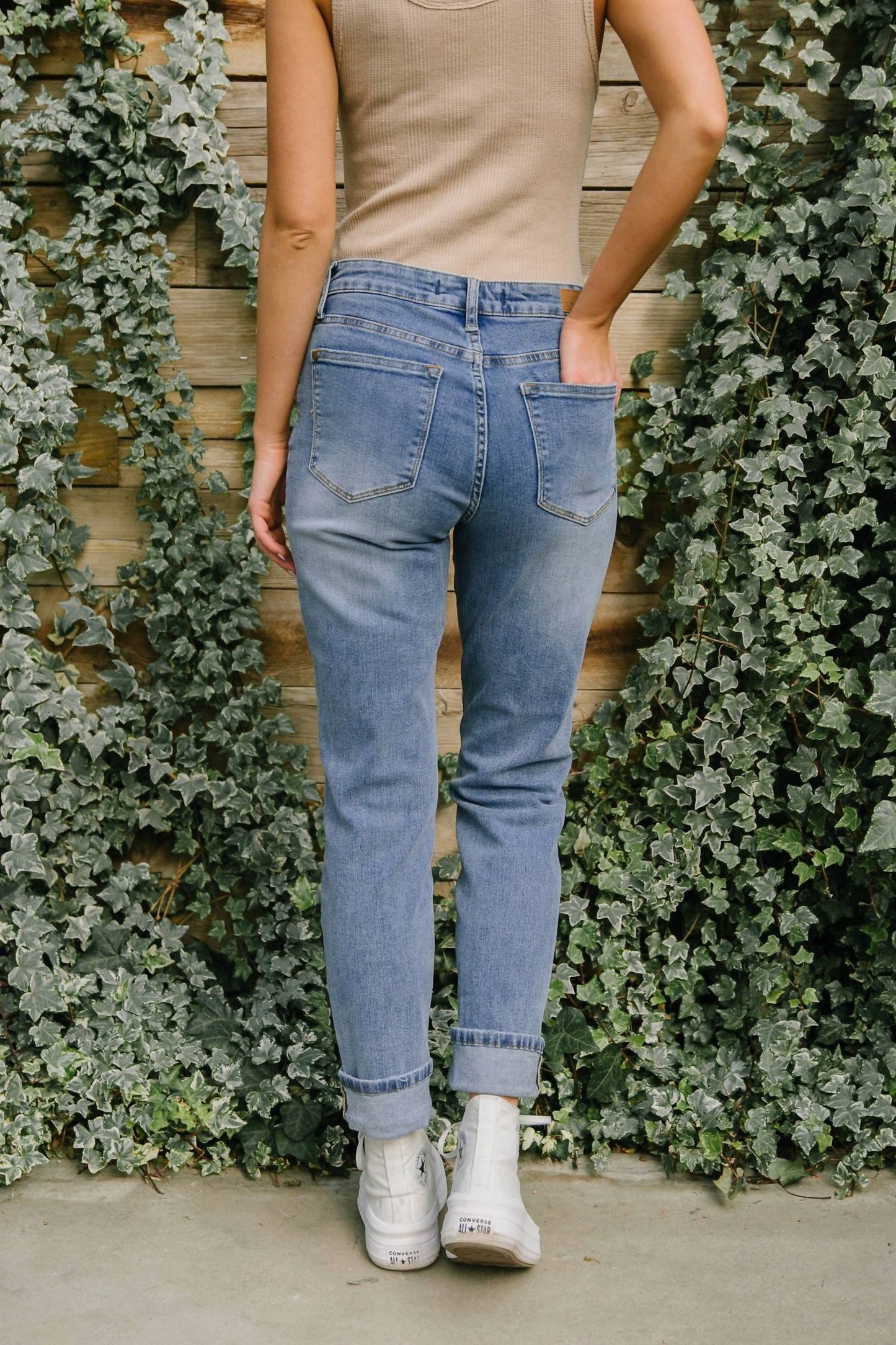 Judy Blue - High Waist Boyfriend Jeans