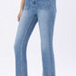 Lovervet - High Rise Patch Pocket Kick Flare Jean