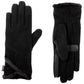 Isotoner - Women's Smartdri Fleece Gloves With Overlap Wrist