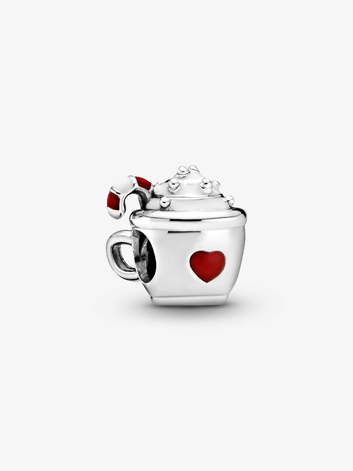 Pandora - Cocoa & Candy Cane Charm