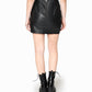 Nicole Miller - Leather Mini Skirt