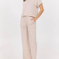 Vintage Havana - Knit Pant With Whip Stitch
