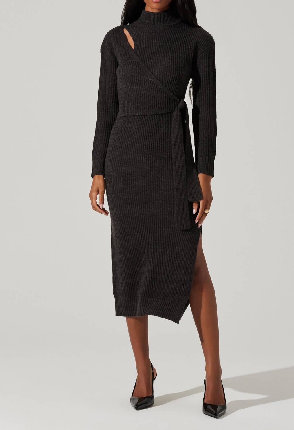 Astr - Audree Midi Sweater Dress