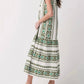 Elan - Embroidered Tiered Maxi Dress