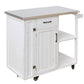 Outdoor Kitchen Island Fir Wood Prep Station
