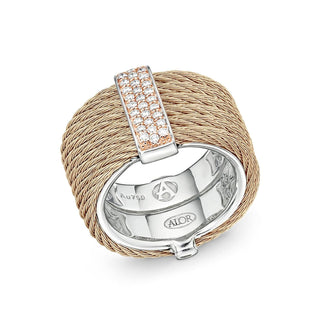 Alor - 0.23 Cts Wide Band Ring