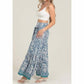Angie - Boho Tie Waist Wide Leg Pants